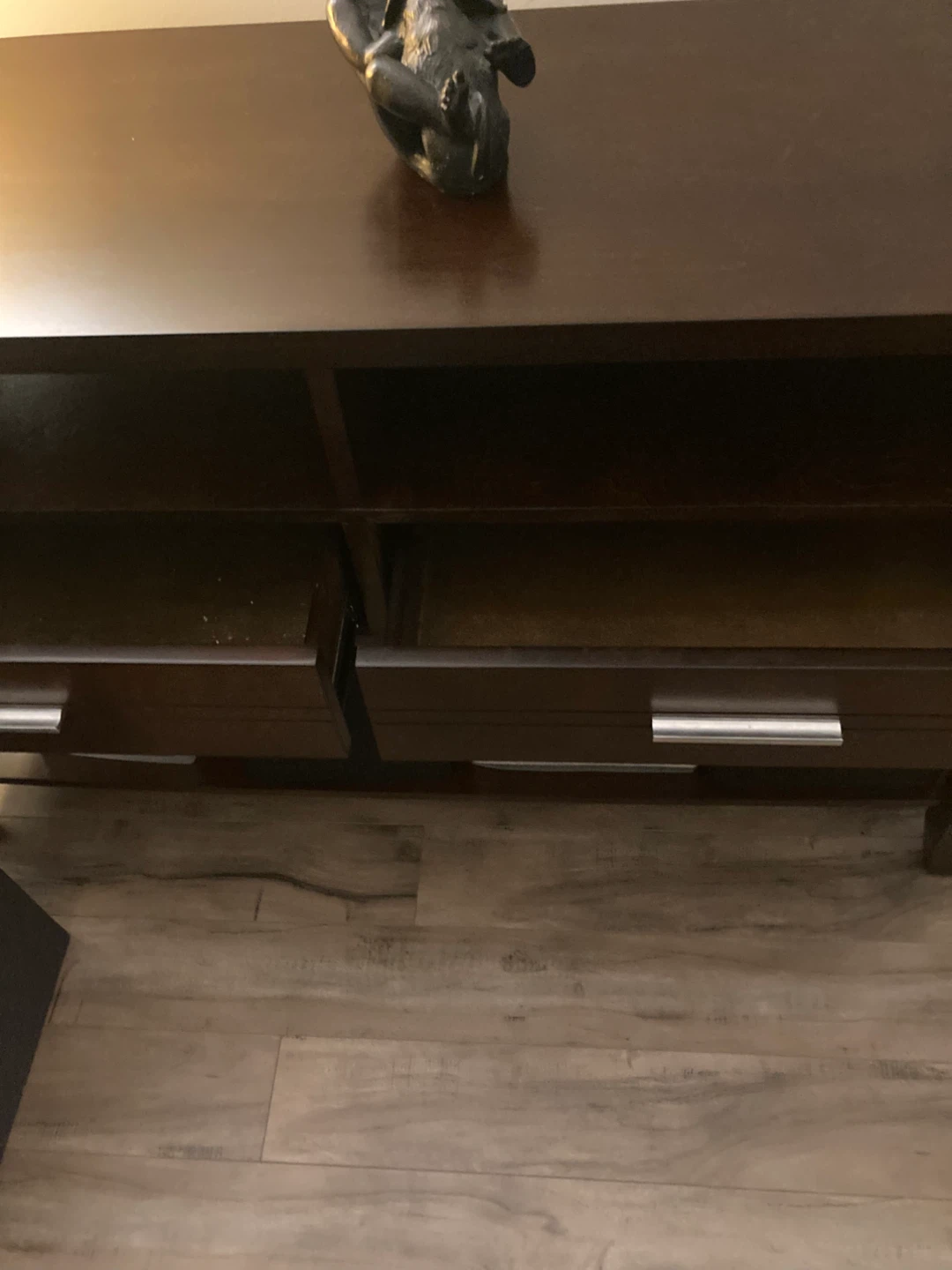 Wood Console Table - photo 4