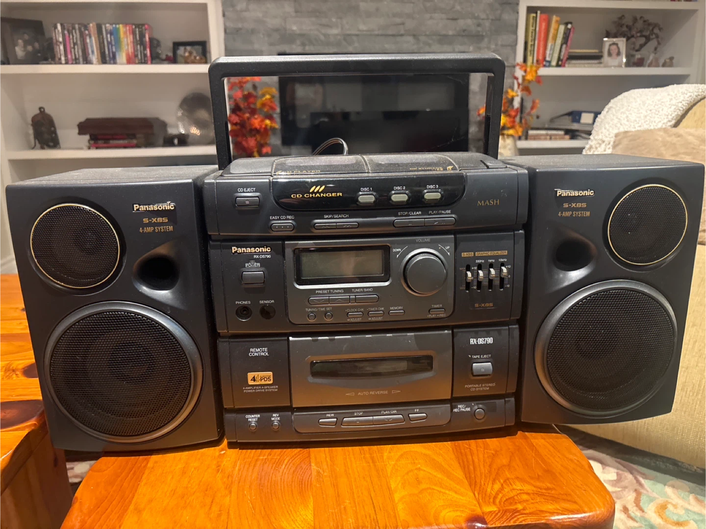 Panasonic RX-DS790 Portable Stereo CD System