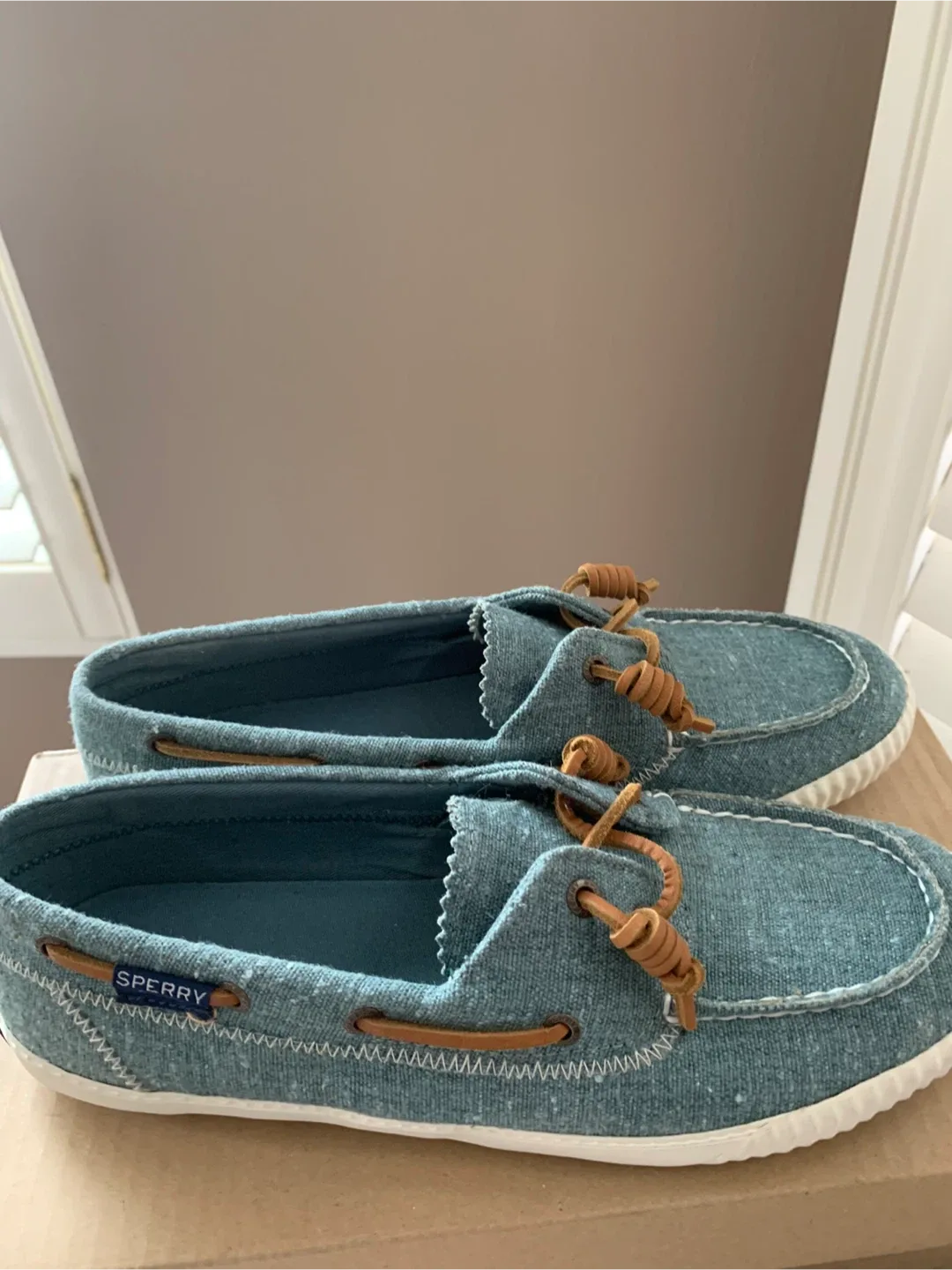 Paul Sperry Blue Boat Shoes image indicator(3)