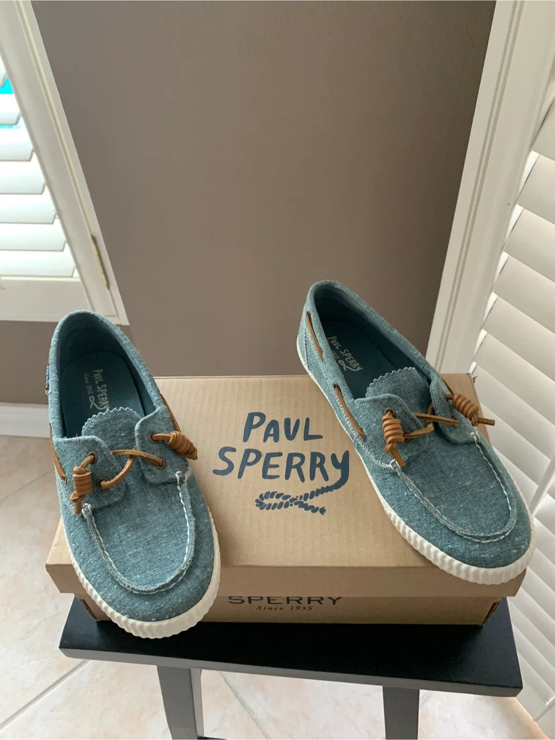 Paul Sperry Blue Boat Shoes image indicator(5)