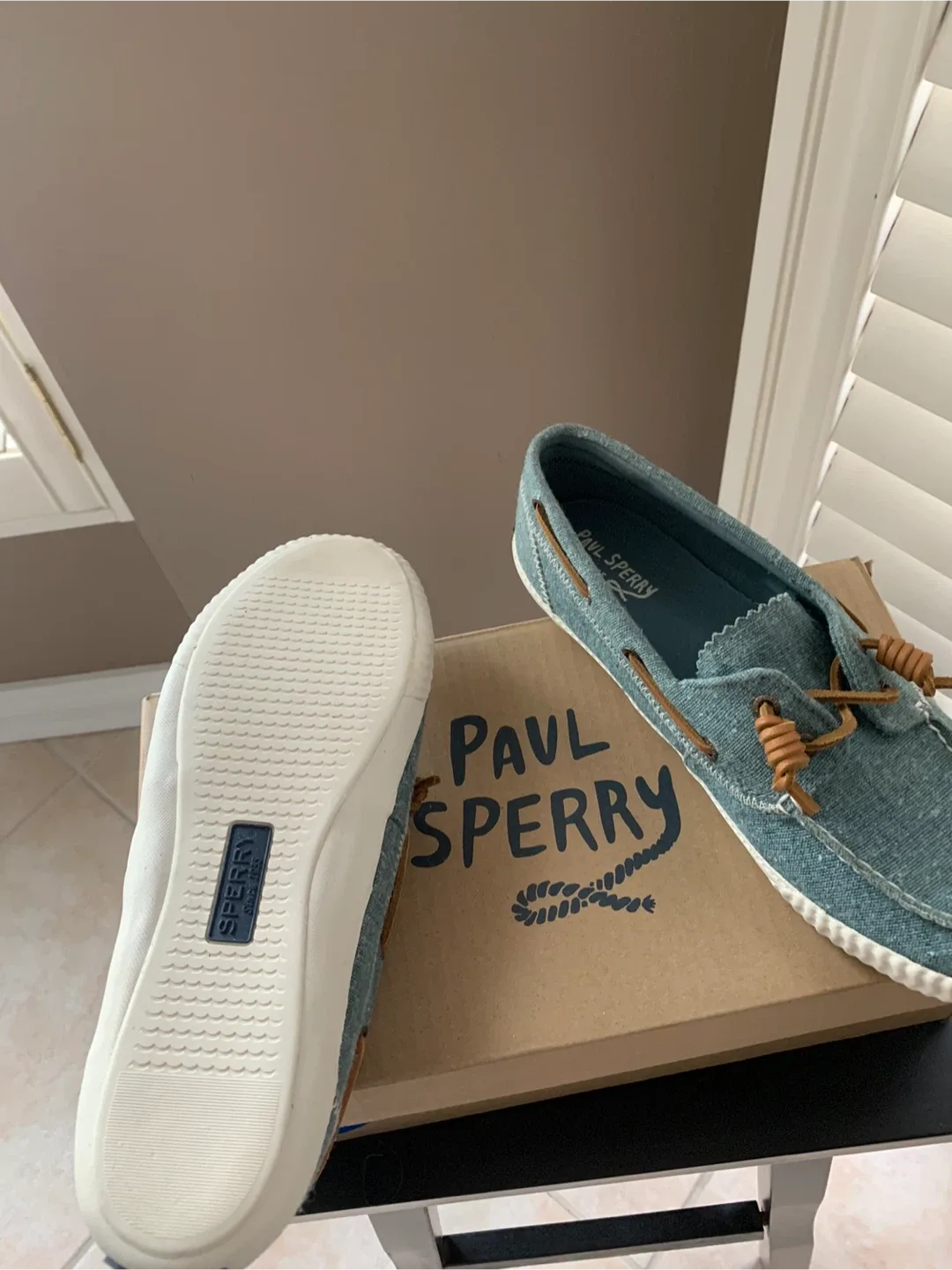 Paul Sperry Blue Boat Shoes image indicator(4)