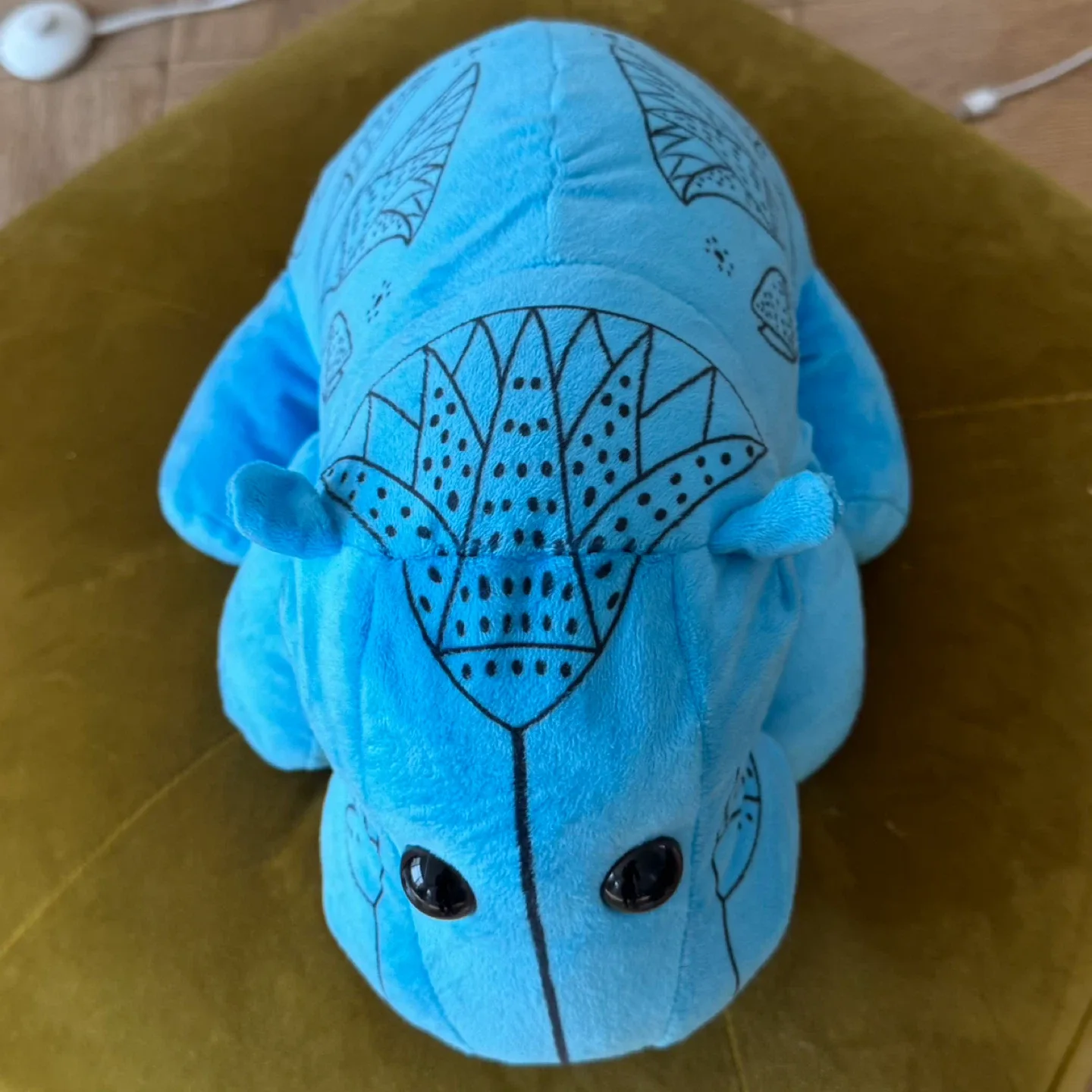 The Met Blue Hippo “William” Stuffed Animal image indicator(2)