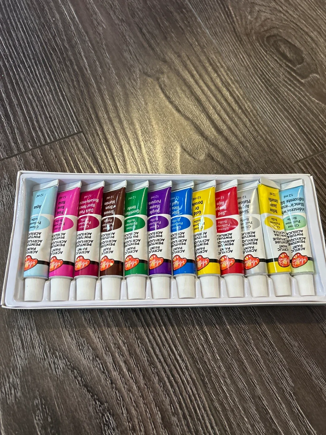 Artist's Loft Glitter Acrylic Paint Set - 12 Colours image indicator(2)