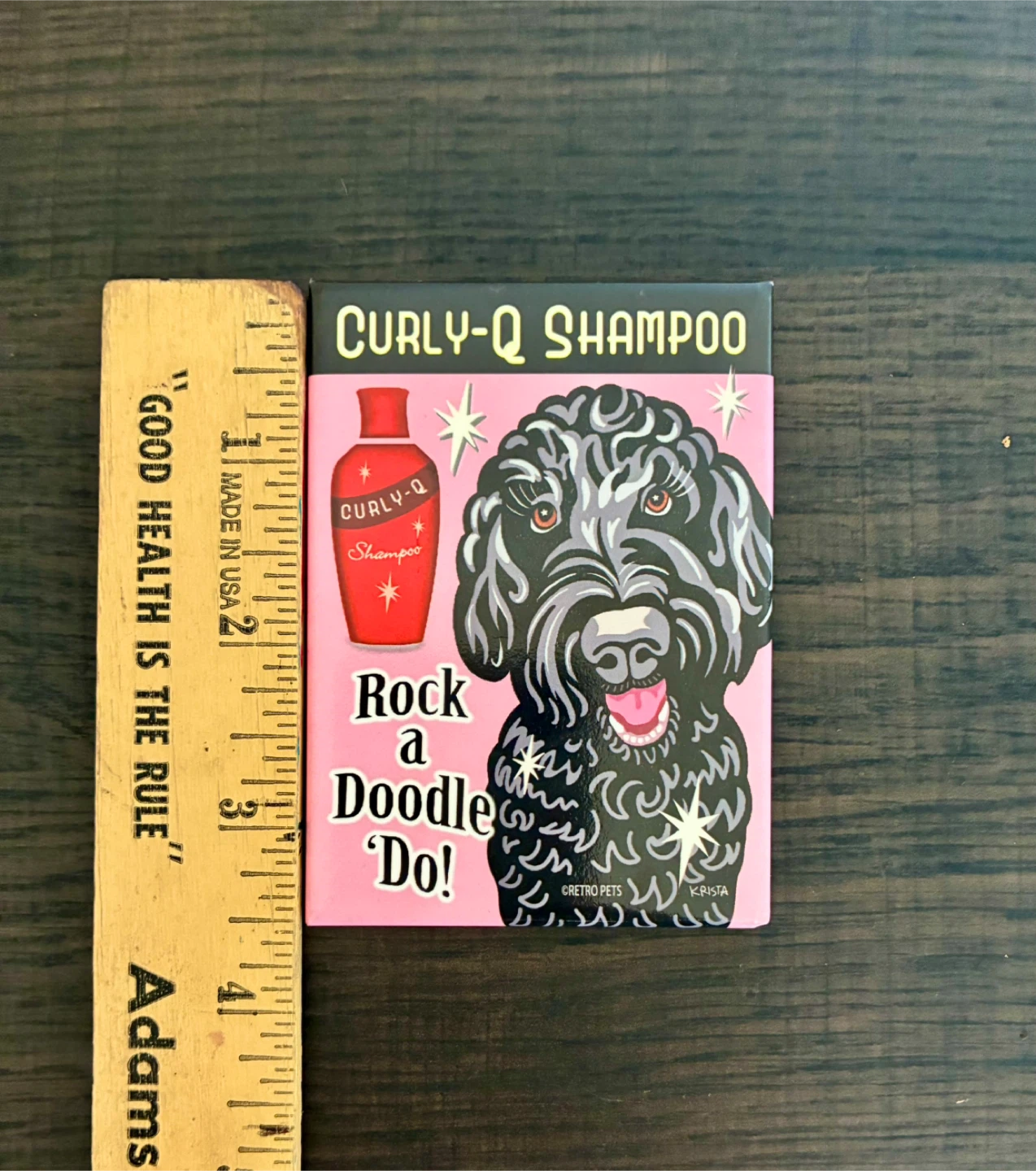 Retro Pets Curly-Q Shampoo Magnet - photo 4