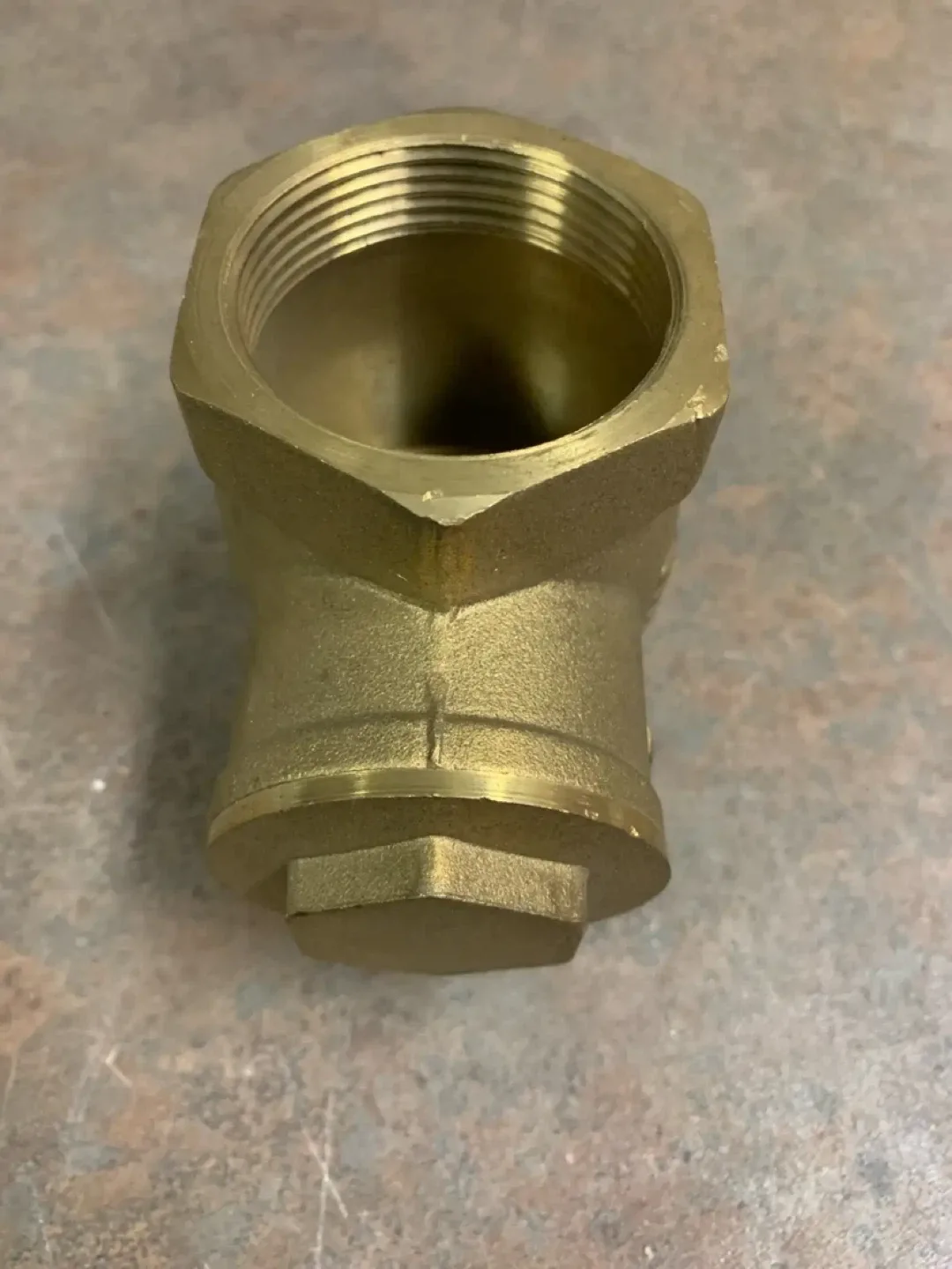 Brass Swing Check Valve 1-1/2”, 200 PSI WOG image indicator(2)