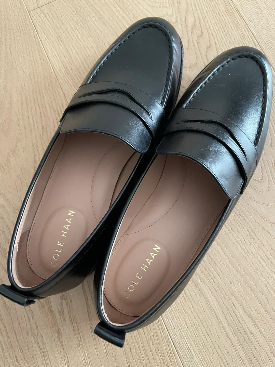 Cole Haan Stassi Penny Loafer, Black Leather, Size 10.5 image indicator(3)