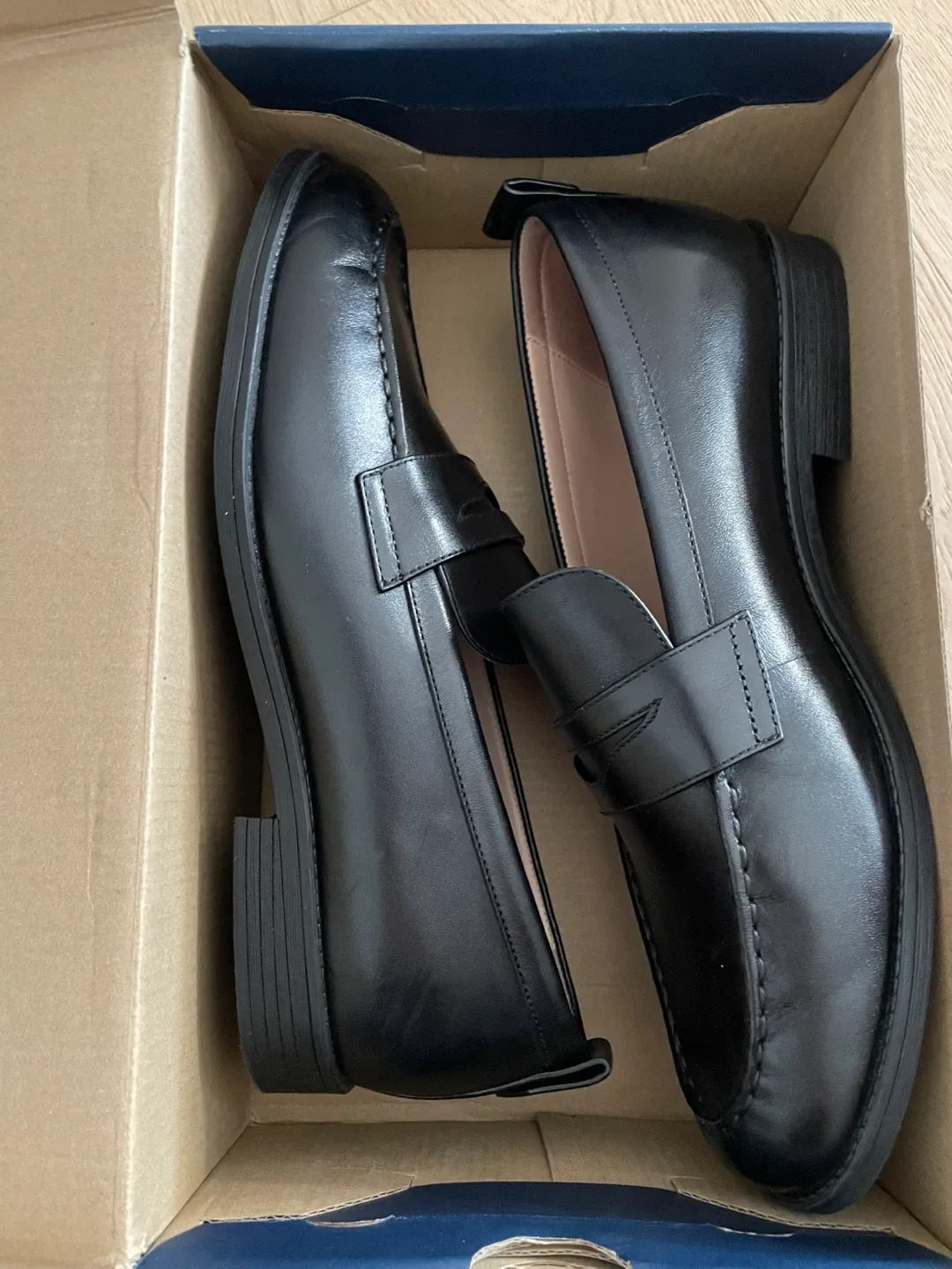 Cole Haan Stassi Penny Loafer, Black Leather, Size 10.5 image indicator(6)