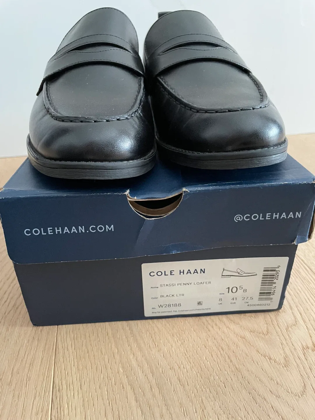 Cole Haan Stassi Penny Loafer, Black Leather, Size 10.5 image indicator(5)