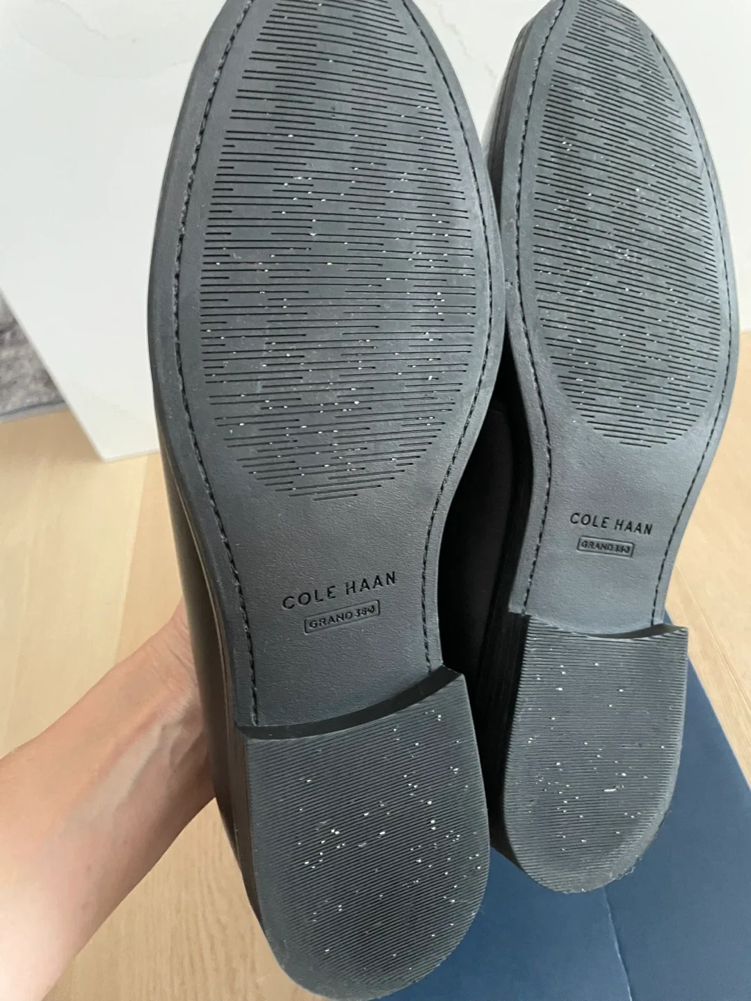Cole Haan Stassi Penny Loafer, Black Leather, Size 10.5 image indicator(7)