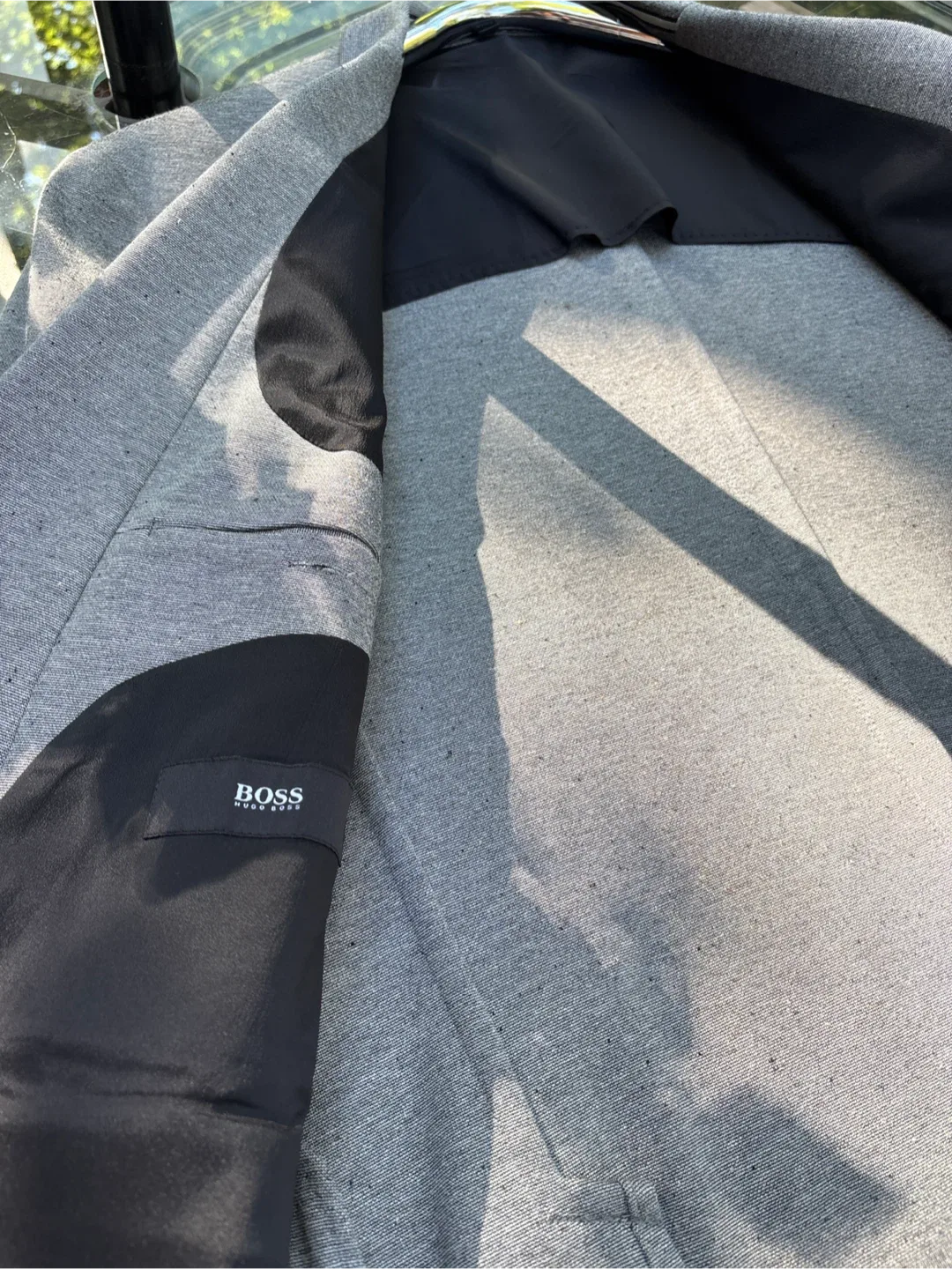 Hugo Boss Grey Blazer - Size 44R image indicator(2)