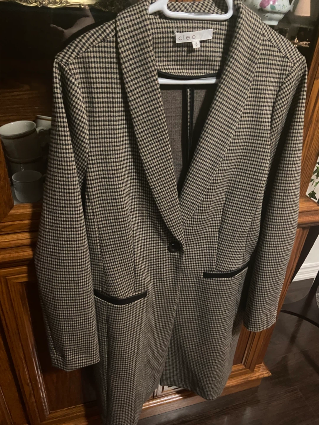 Cleo Plaid Coat