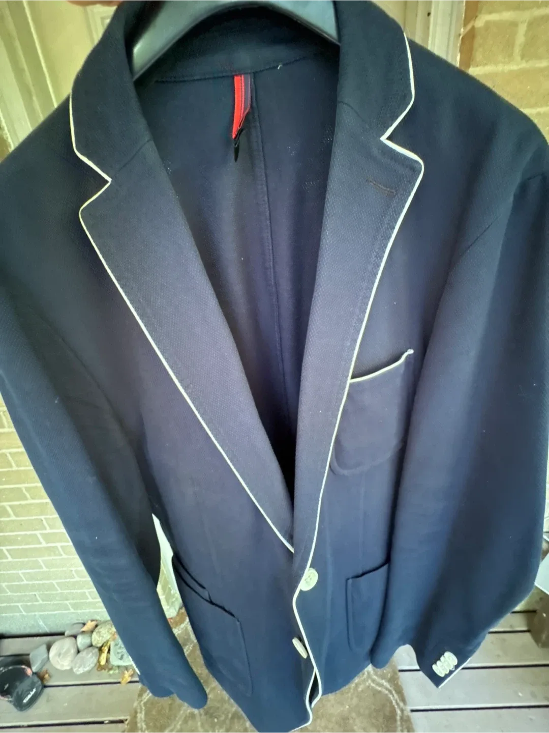 BOSS Slim Fit Navy Blazer image indicator(4)