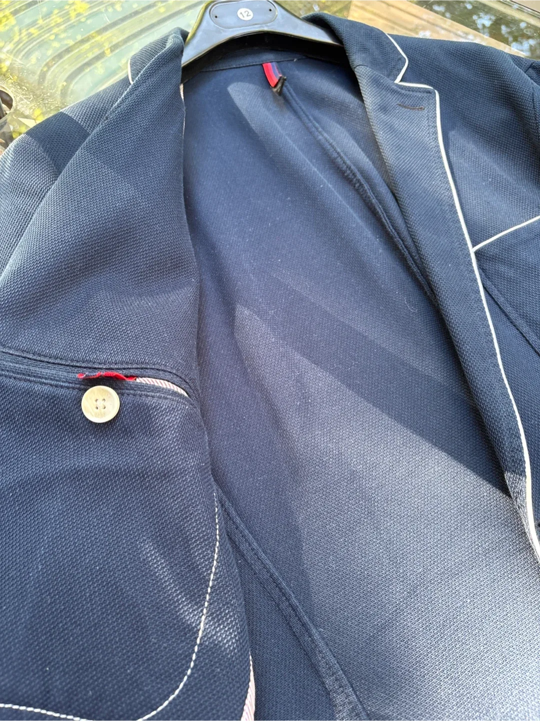 BOSS Slim Fit Navy Blazer image indicator(2)