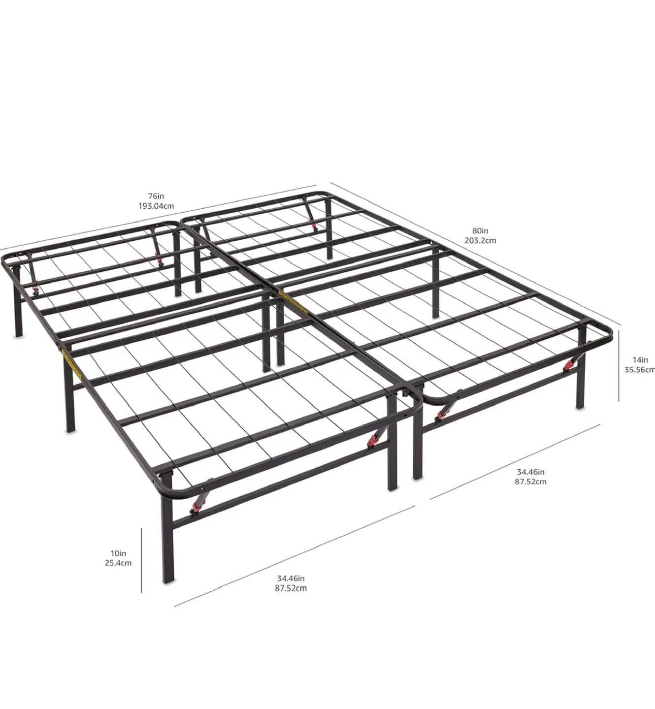 Metal Platform Bed Frame - Queen Size image indicator(4)