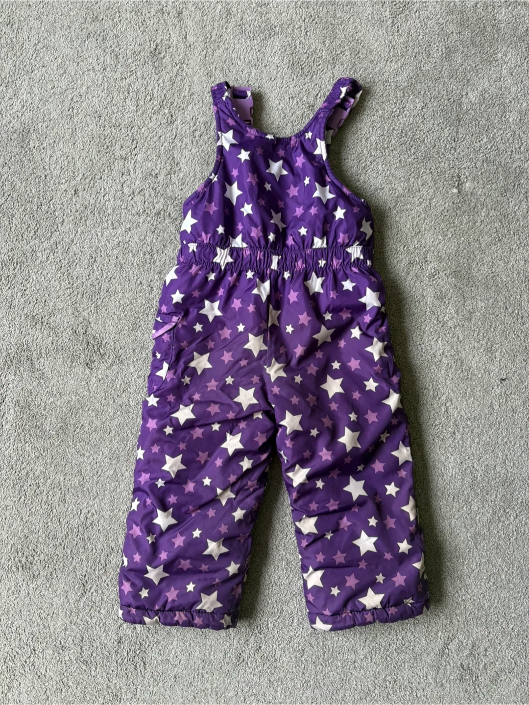 OshKosh B'gosh Purple Snow Pants with Stars- Size 3T image indicator(3)