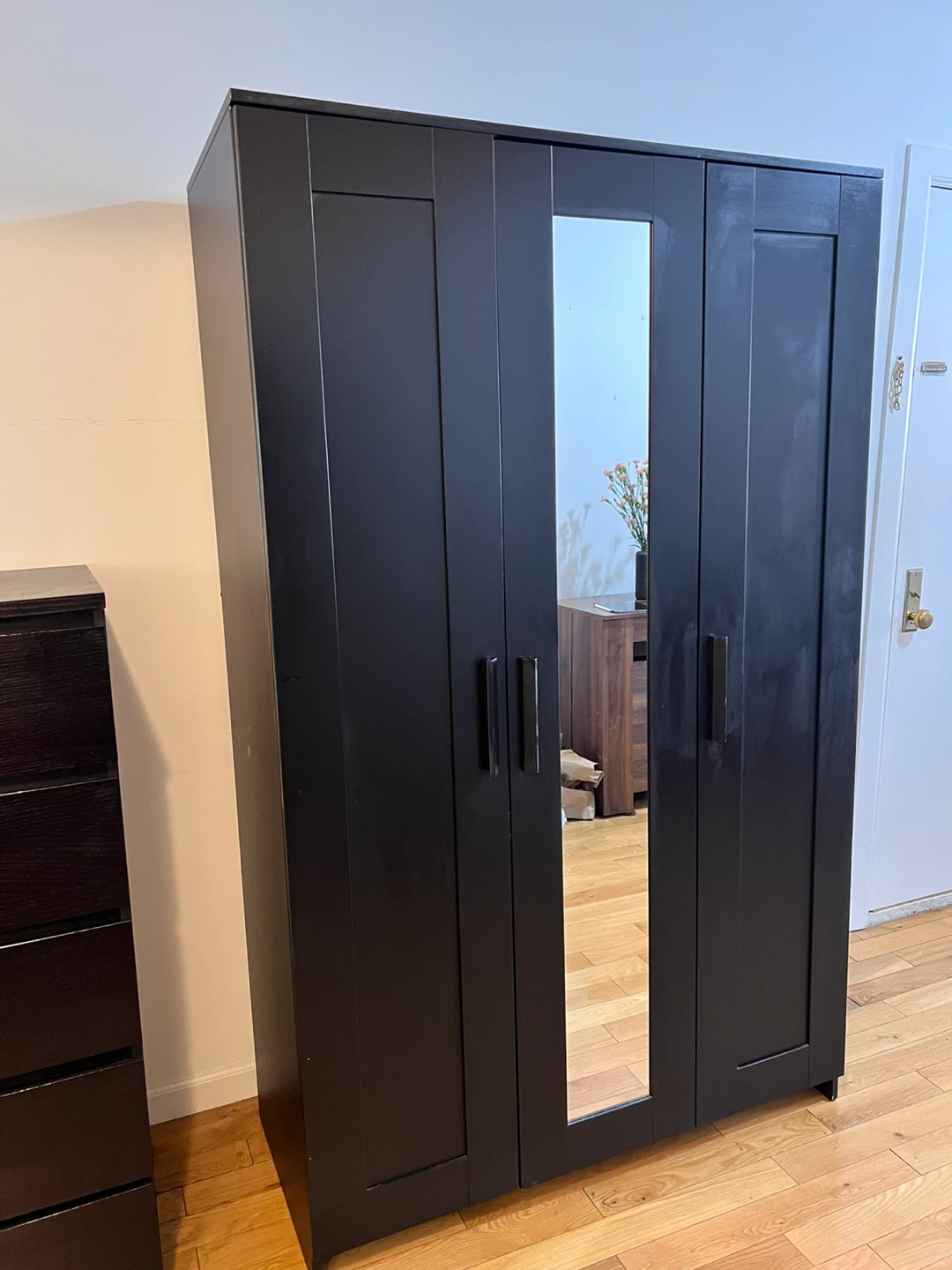 IKEA PAX Wardrobe with Mirror Doors - photo 2