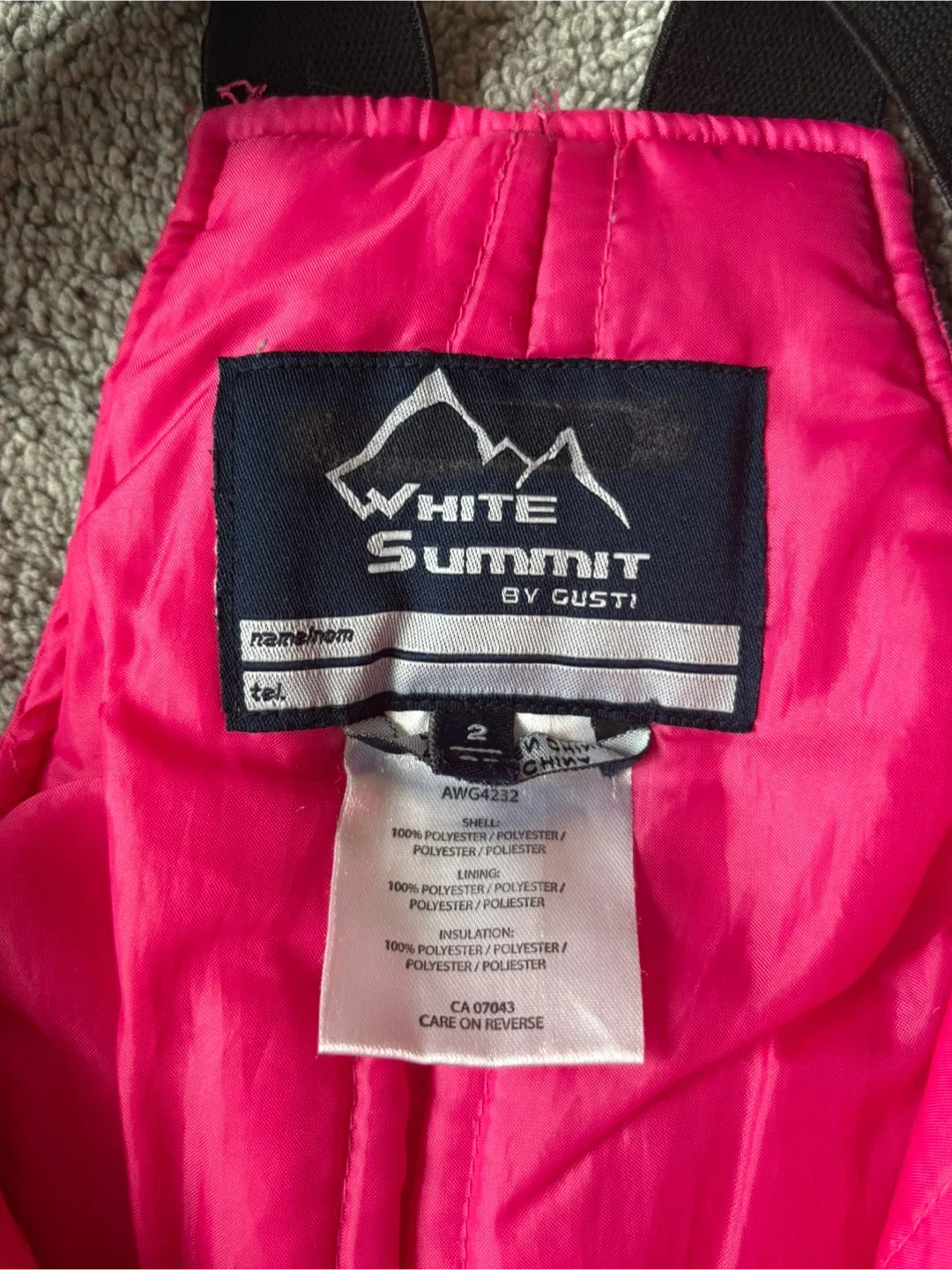 White Summit by Gusti Snow Pants - Size 2 image indicator(3)