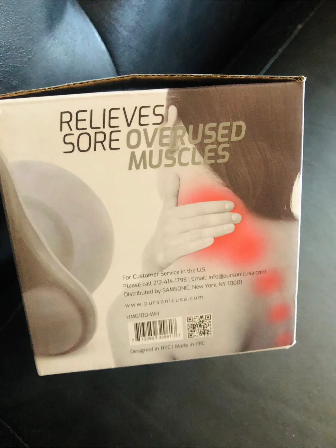 🧡 Pursonic Handheld Sport Massager - New in Box image indicator(2)