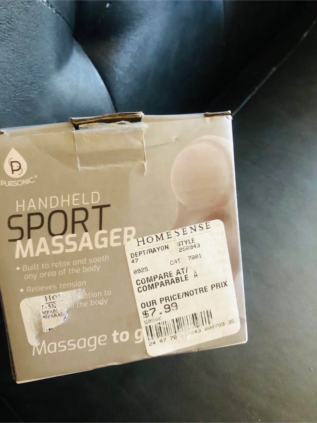 🧡 Pursonic Handheld Sport Massager - New in Box image indicator(4)