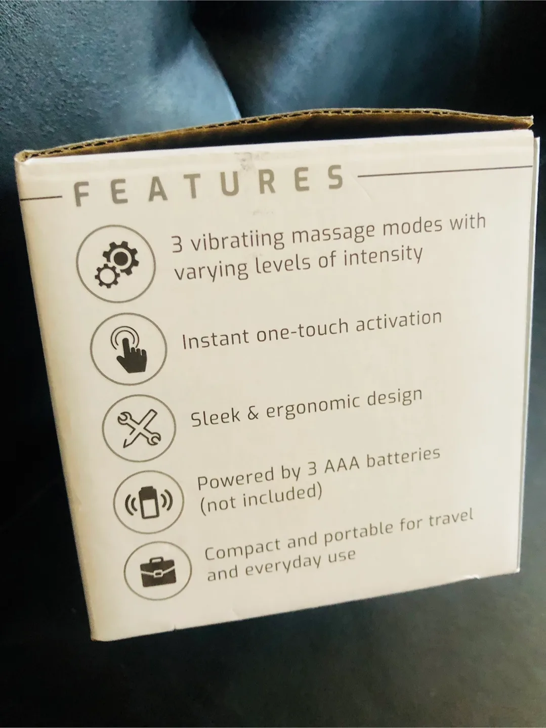 🧡 Pursonic Handheld Sport Massager - New in Box image indicator(3)