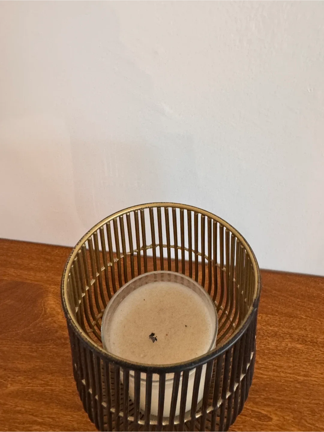Crate & Barrel Kent Wire Hurricane Candle Holder image indicator(2)
