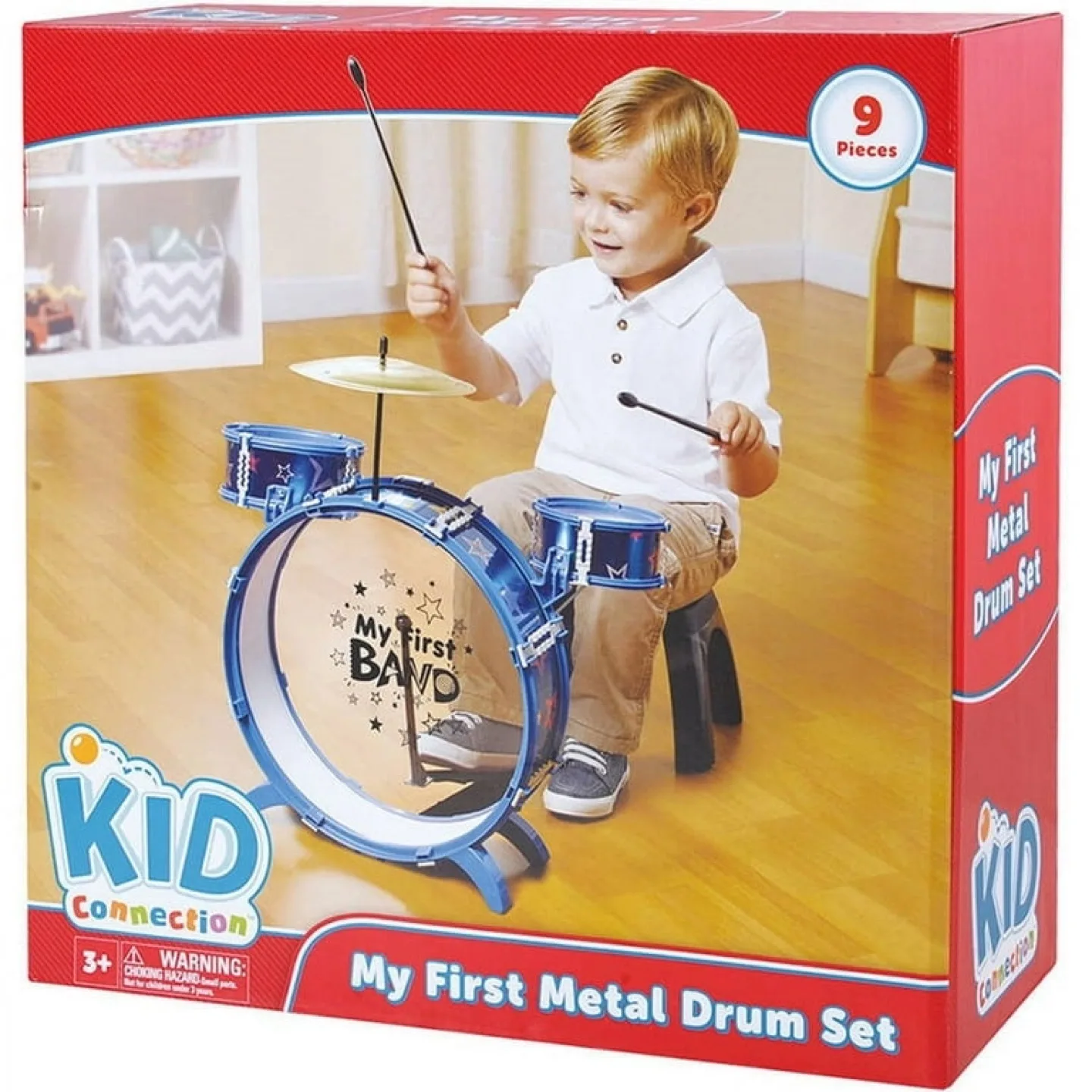 Kid Connection My First Metal Drum Set - 9 Pieces image indicator(2)
