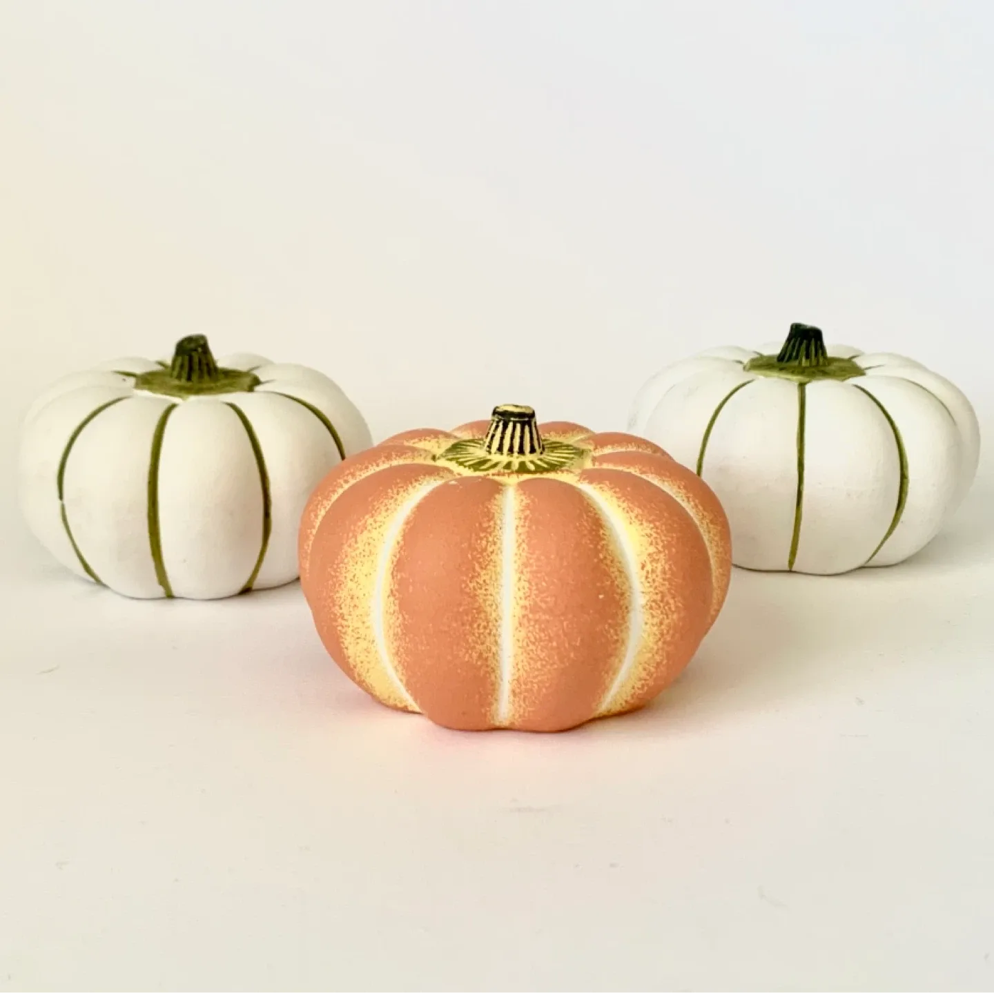 Ceramic Pumpkins Fall Home Decor 🧡 thumbnail