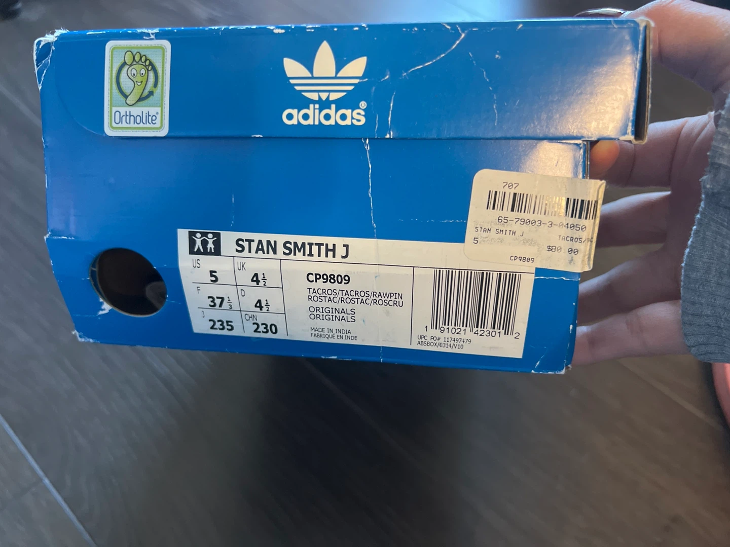 Adidas Stan Smith J Size 5 Youth - photo 3