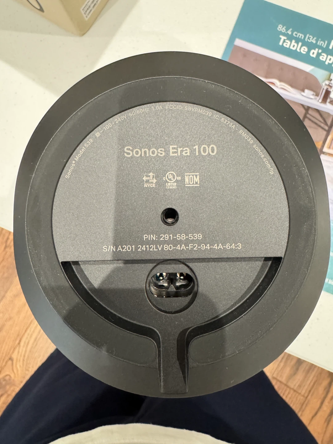 Sonos Era 100 speaker - Black - photo 3