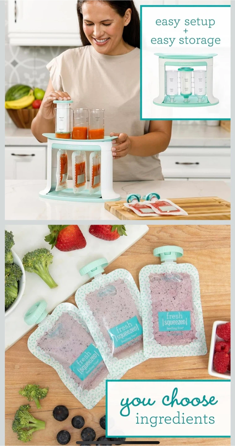 Infantino Squeeze Station Baby Food Maker - photo 4