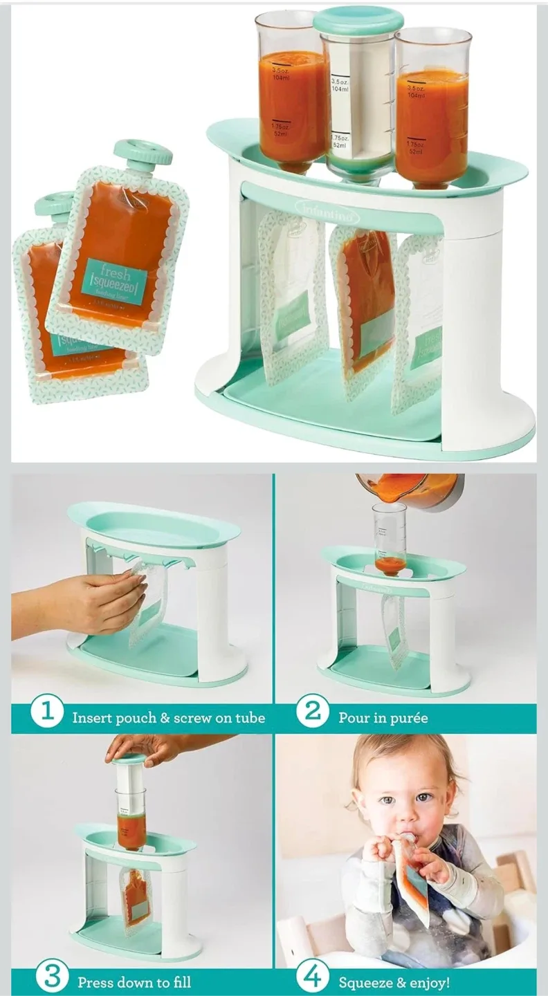 Infantino Squeeze Station Baby Food Maker image indicator(2)