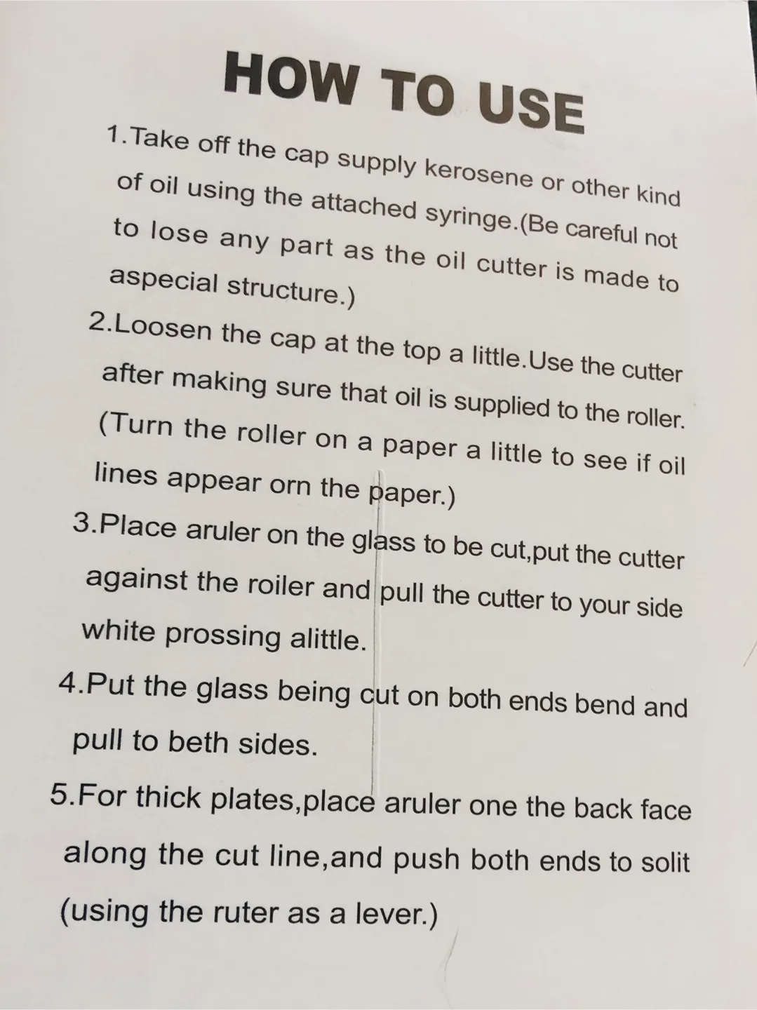 🧡 NEW Diamond Glass Cutter Set - IN PACKAGE image indicator(4)