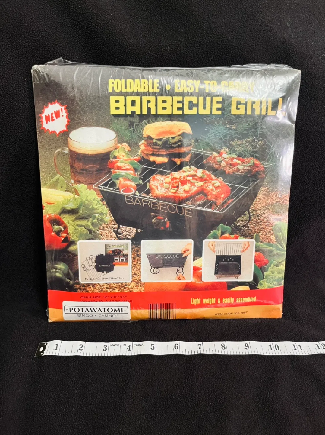 New Foldable Barbecue Grill thumbnail