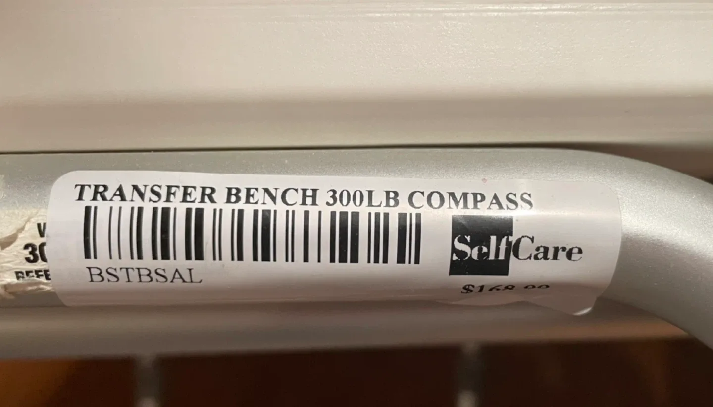 SelfCare Transfer Bench 300LB Compass image indicator(3)