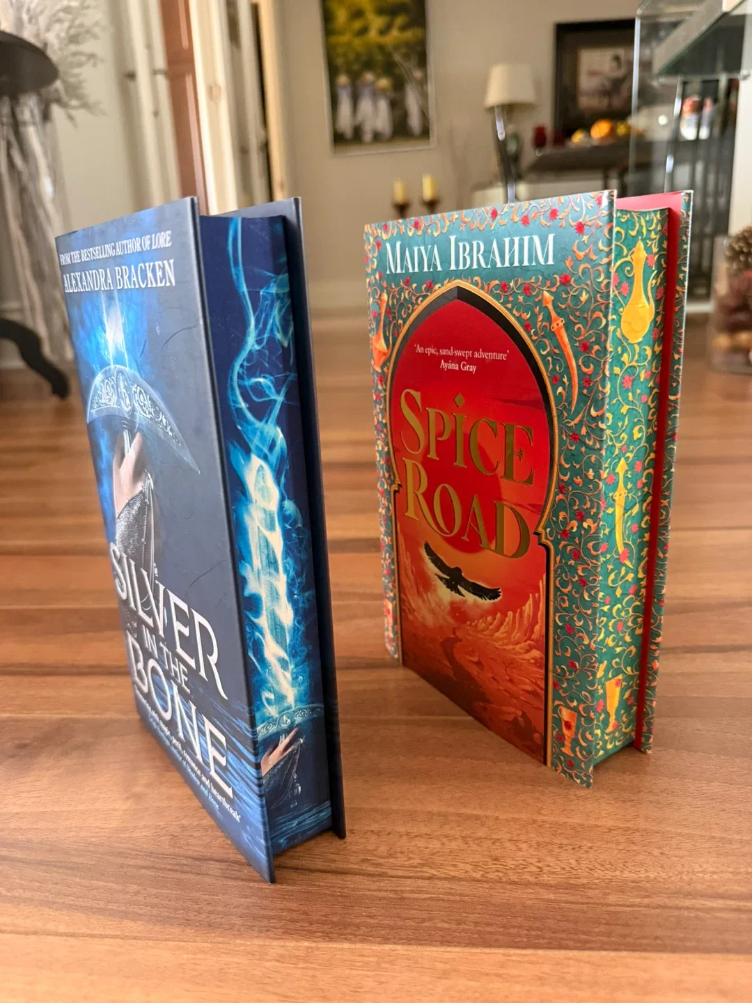 Silver in the Bone & Spice Road Hardcover Books image indicator(2)