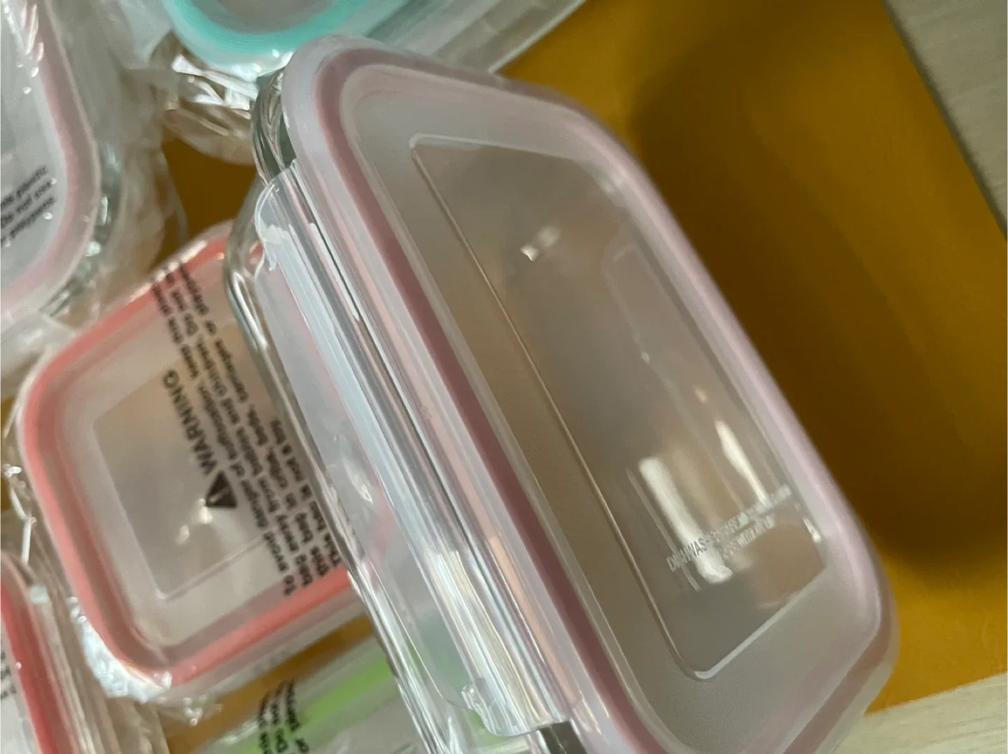 4x Pack ($25 for 8 packs) Leakproof Glass Food Containers image indicator(7)