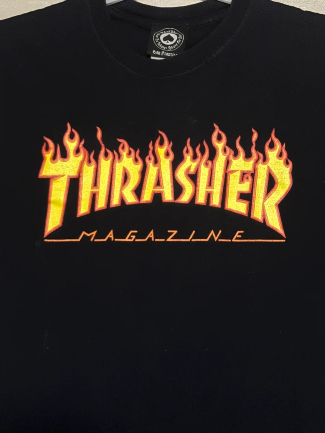 Thrasher Magazine Black T-Shirt - Size Medium image indicator(2)