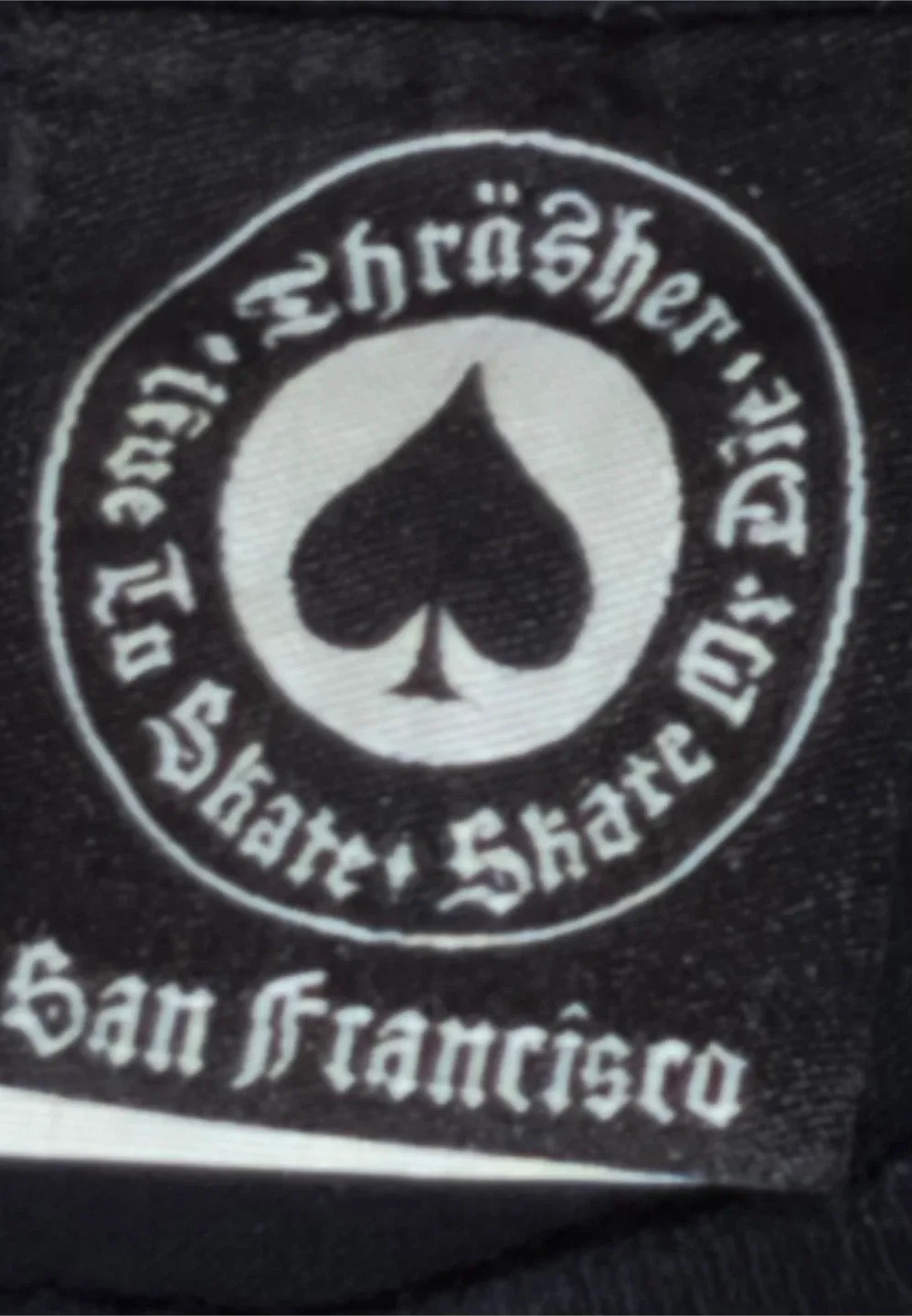 Thrasher Magazine Black T-Shirt - Size Medium image indicator(4)