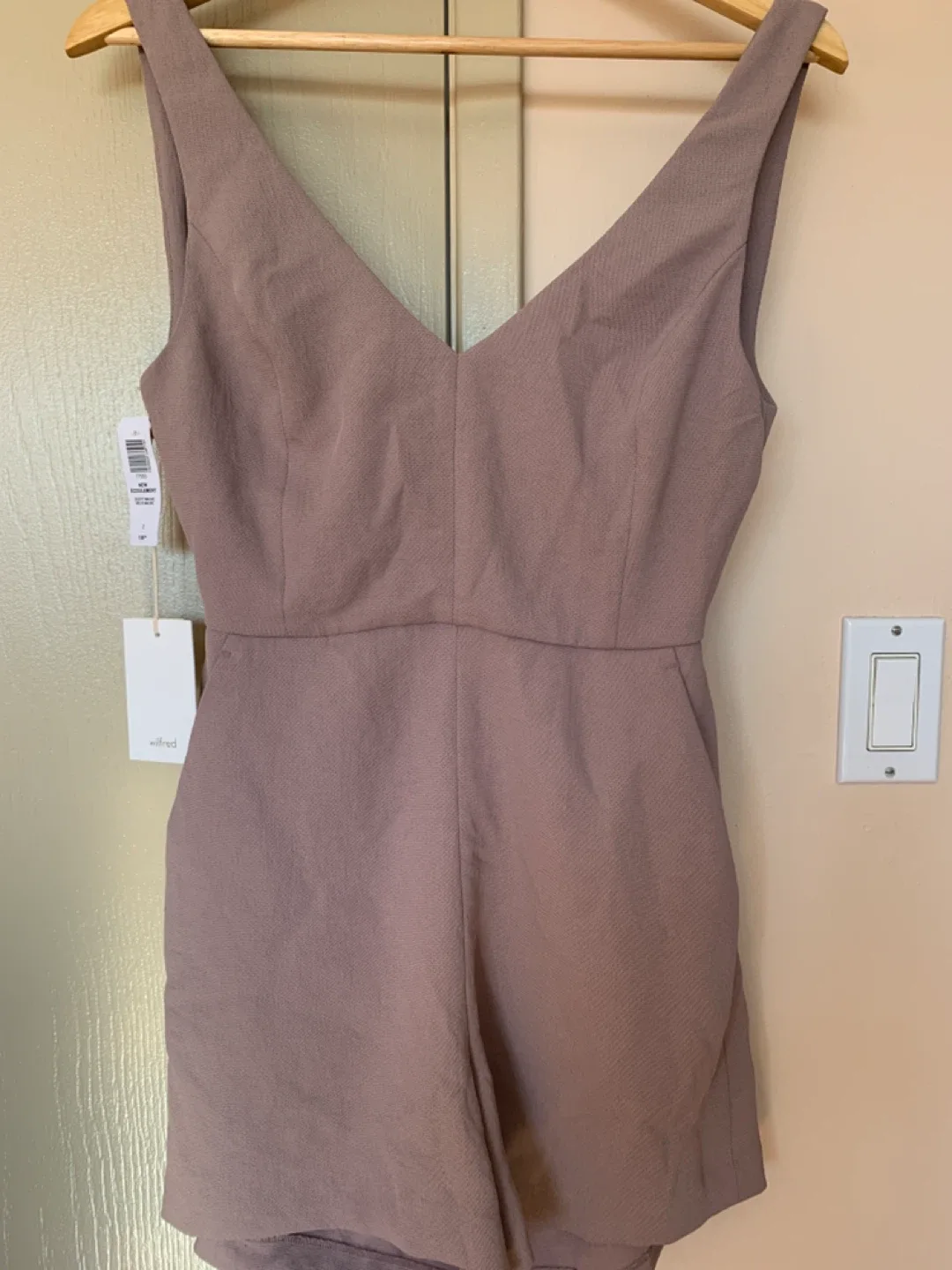 Wilfred Écoulement Romper - Size 2, Dusty Mauve (New) image indicator(3)