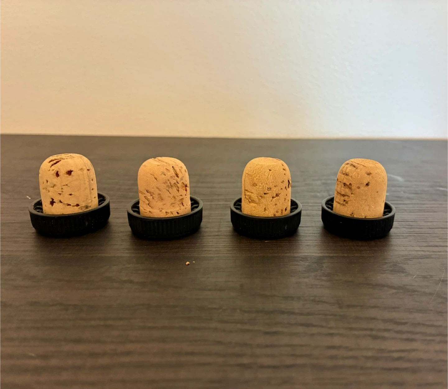 Wine Bottle Cork Stoppers (Set of 4) - photo 2