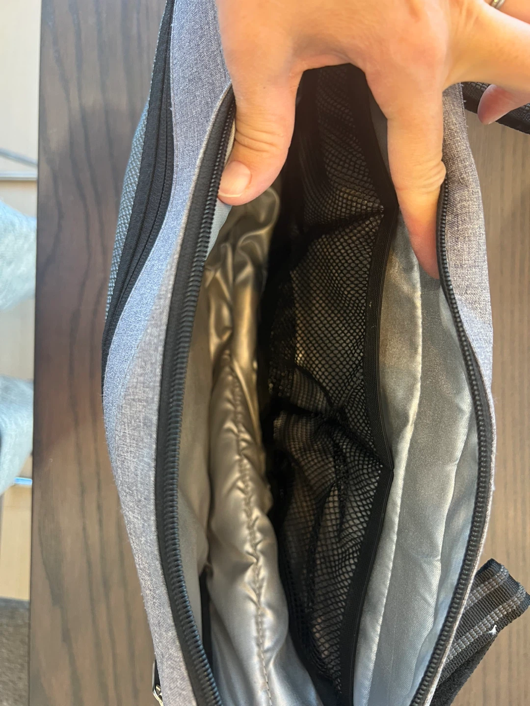 Skip Hop Insulated Stroller Bag - Grey - photo 3