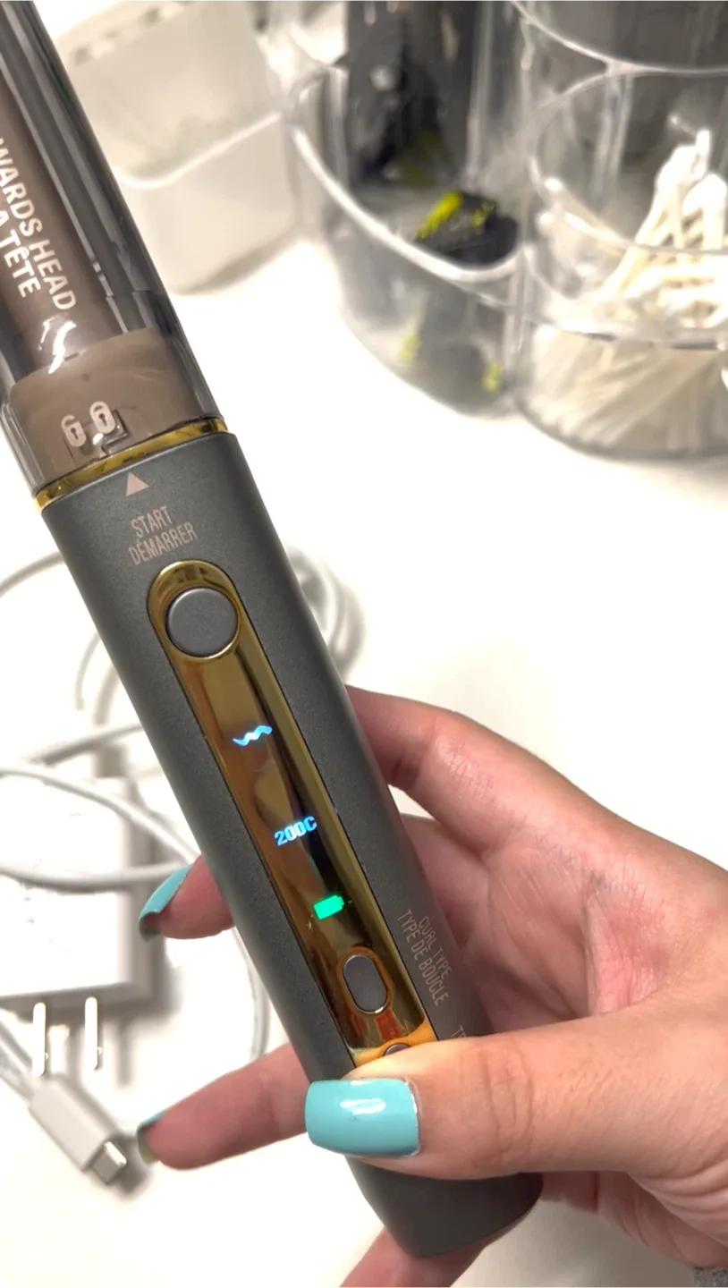 INFINITIPRO by CONAIR Curl Secret® Cordless Mini Auto Curler image indicator(3)