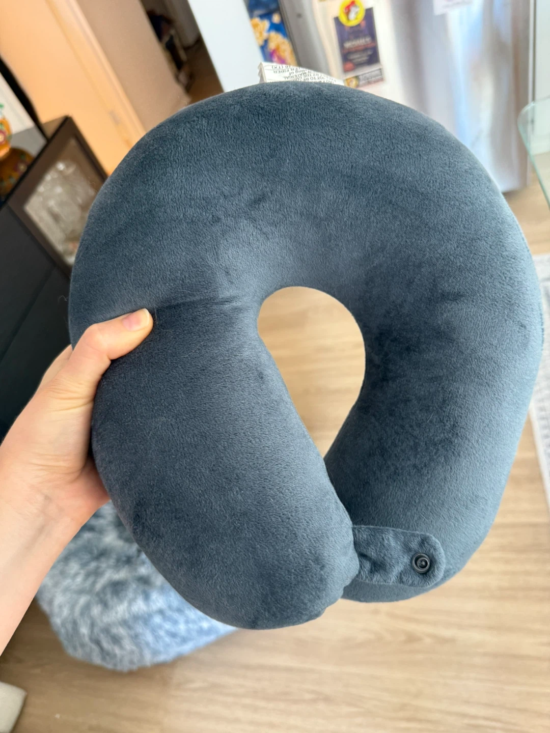 Gray Travel Neck Pillow