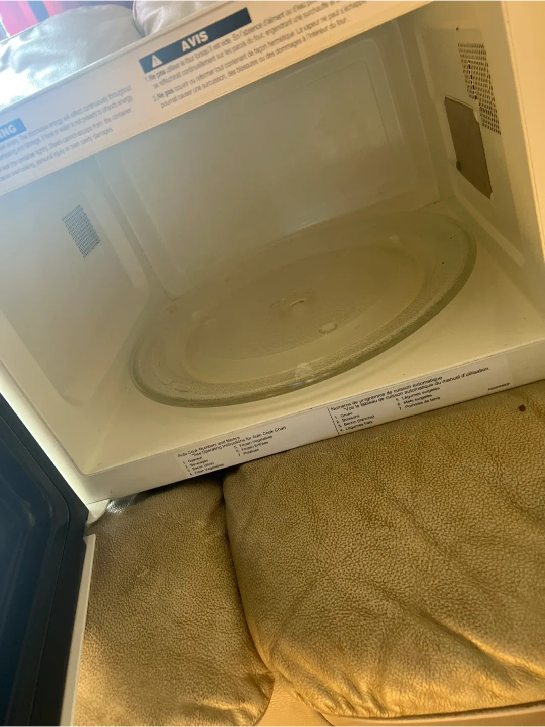 Panasonic Microwave Oven image indicator(2)