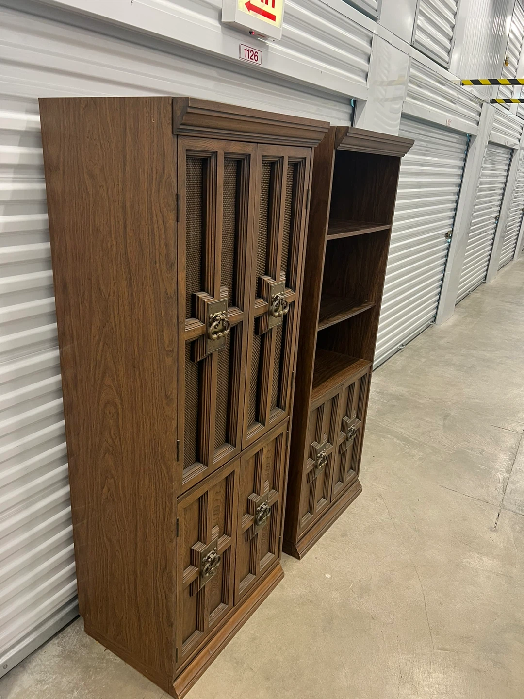MCM Set of 2 Bookcases w/storage - photo 5