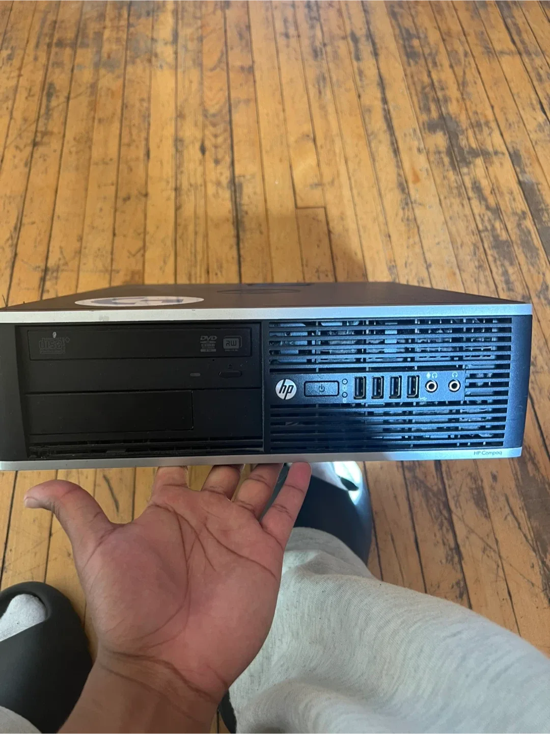 HP Compaq Desktop PC image indicator(2)