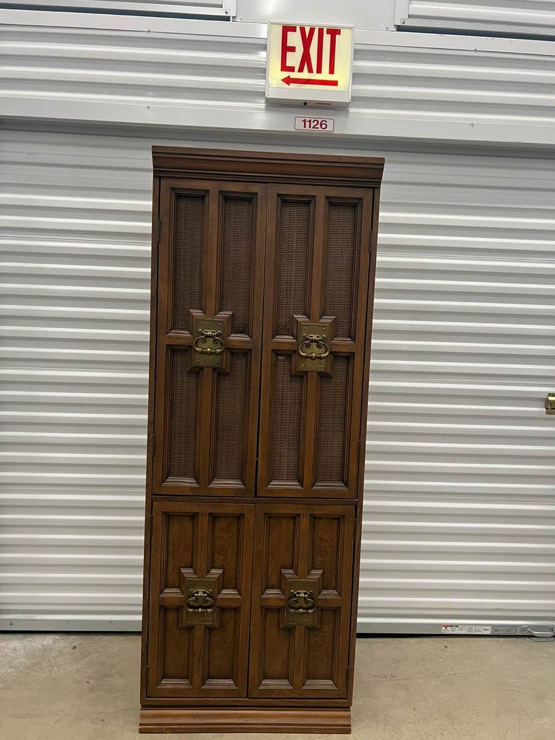 MCM Wooden Armoire/Cabinet