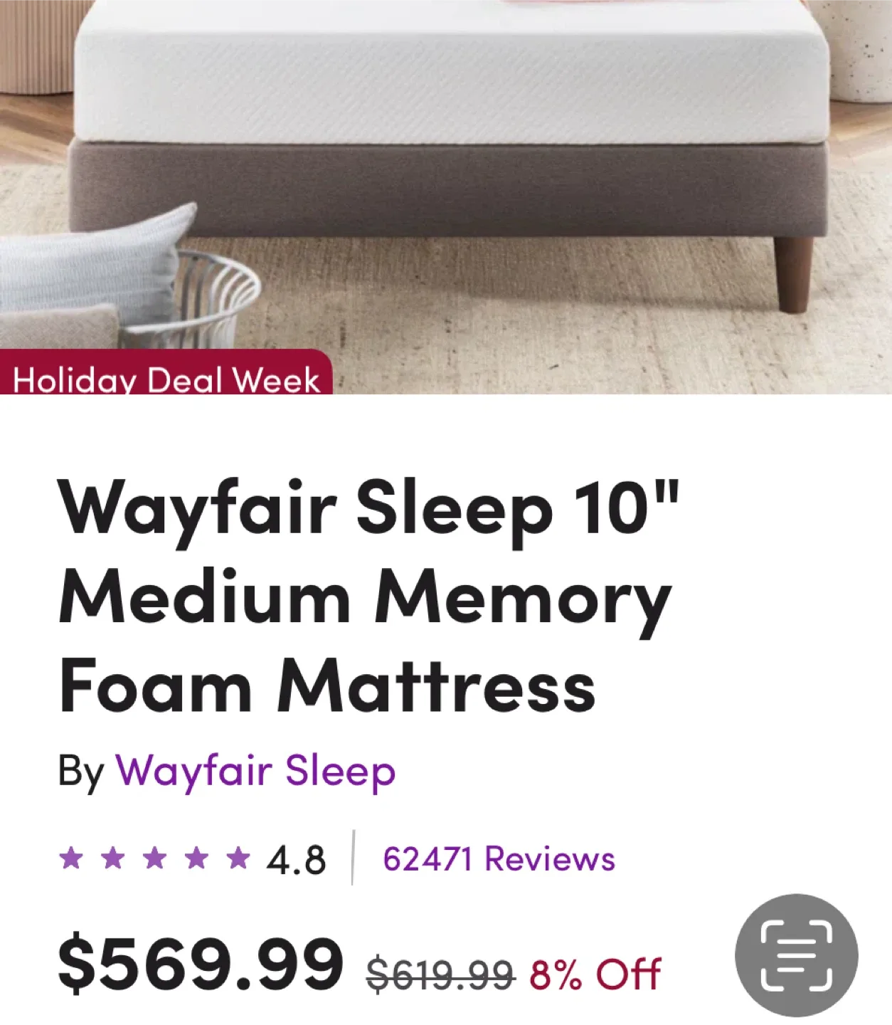 #FREE Good Full Frame with Mattress image indicator(3)