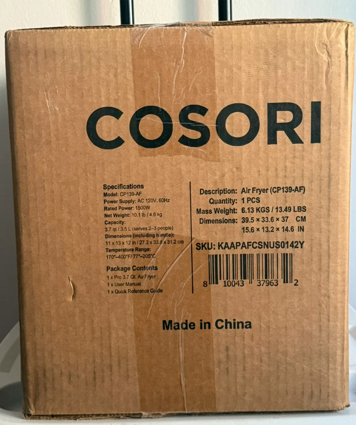 COSORI Air Fryer CP139-AF image indicator(2)