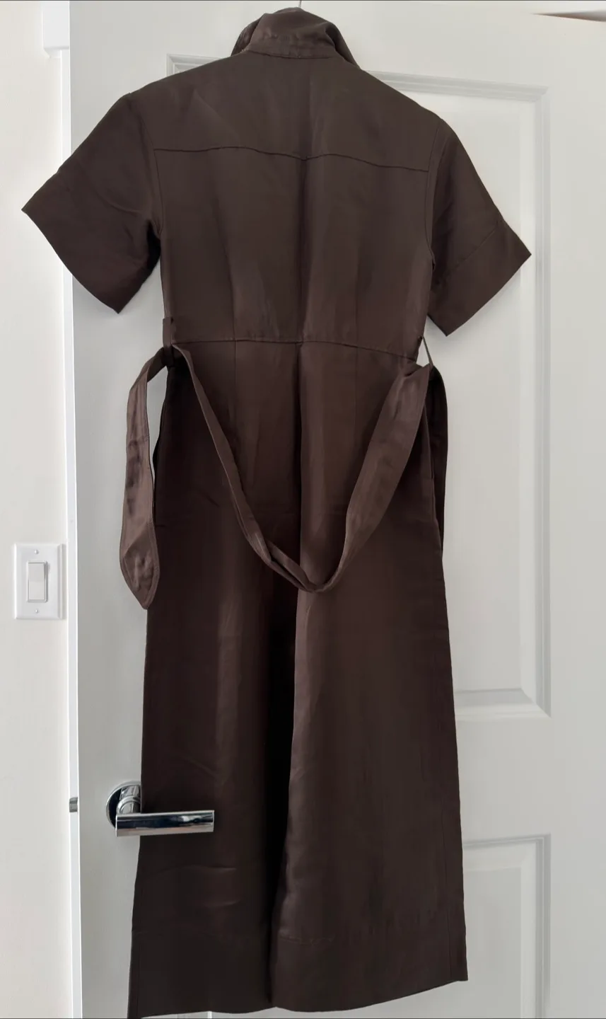 Massimo Dutti Brown Jumpsuit, Size 2 image indicator(4)